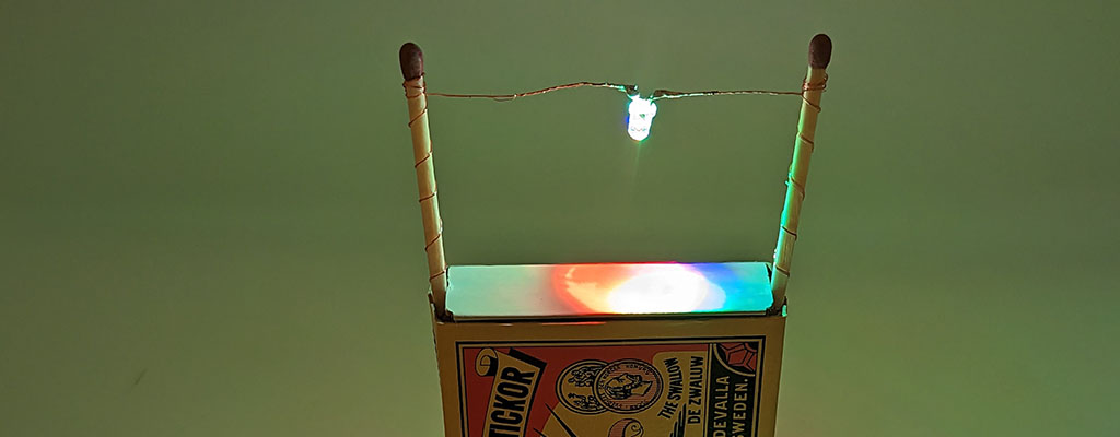 Matchbox LED Lantern